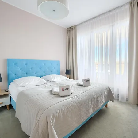 Apartamentyprzymorzu Olympic Park Z Prywatnym Tarasem Z Widokiem Na Morze Apartment