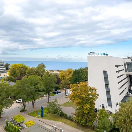 Appartement Apartamentyprzymorzu Olympic Park Z Prywatnym Tarasem Z Widokiem Na Morze